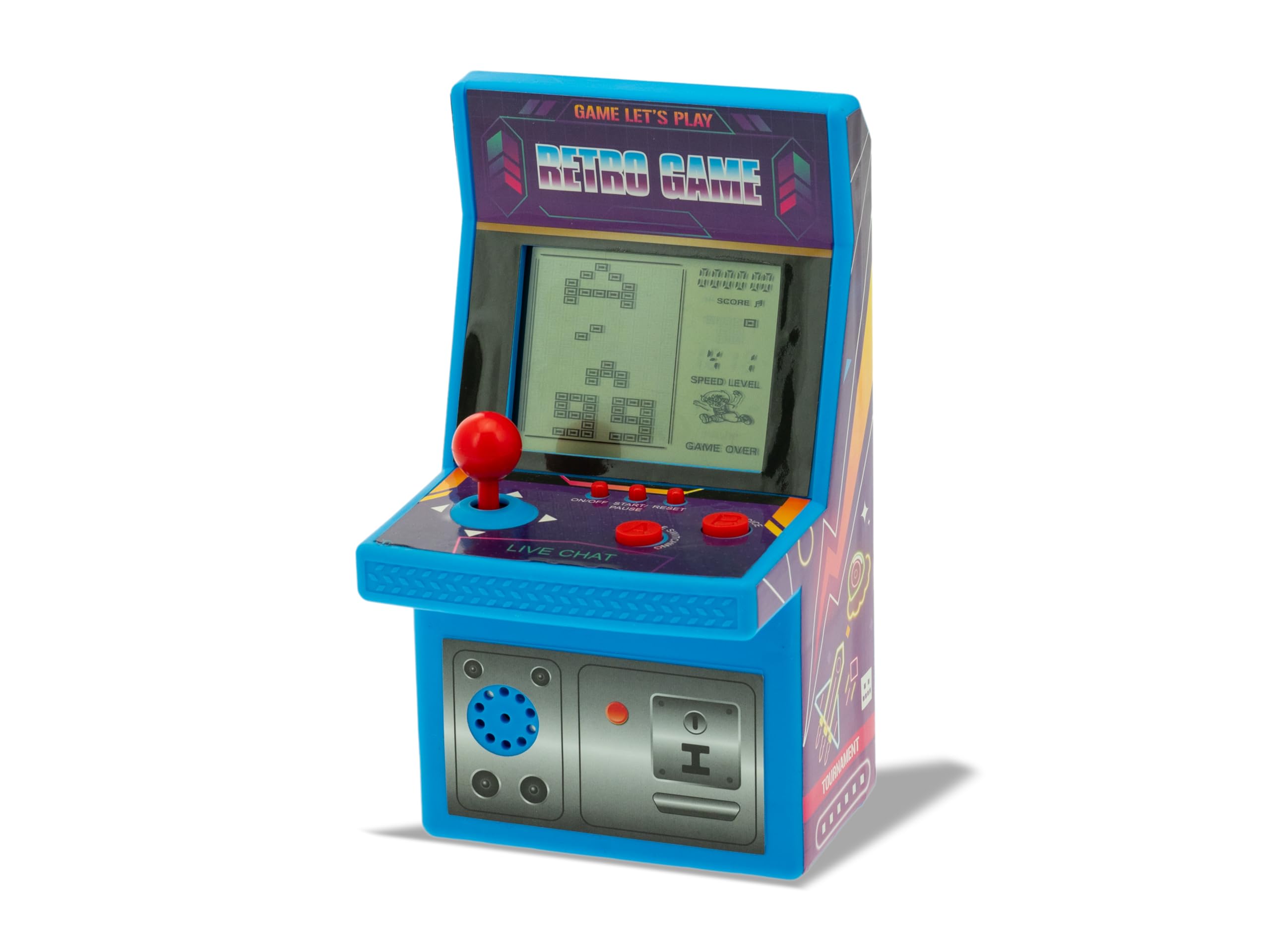 800 GamePad rose - Mini console de jeu vidéo rétro portable pour