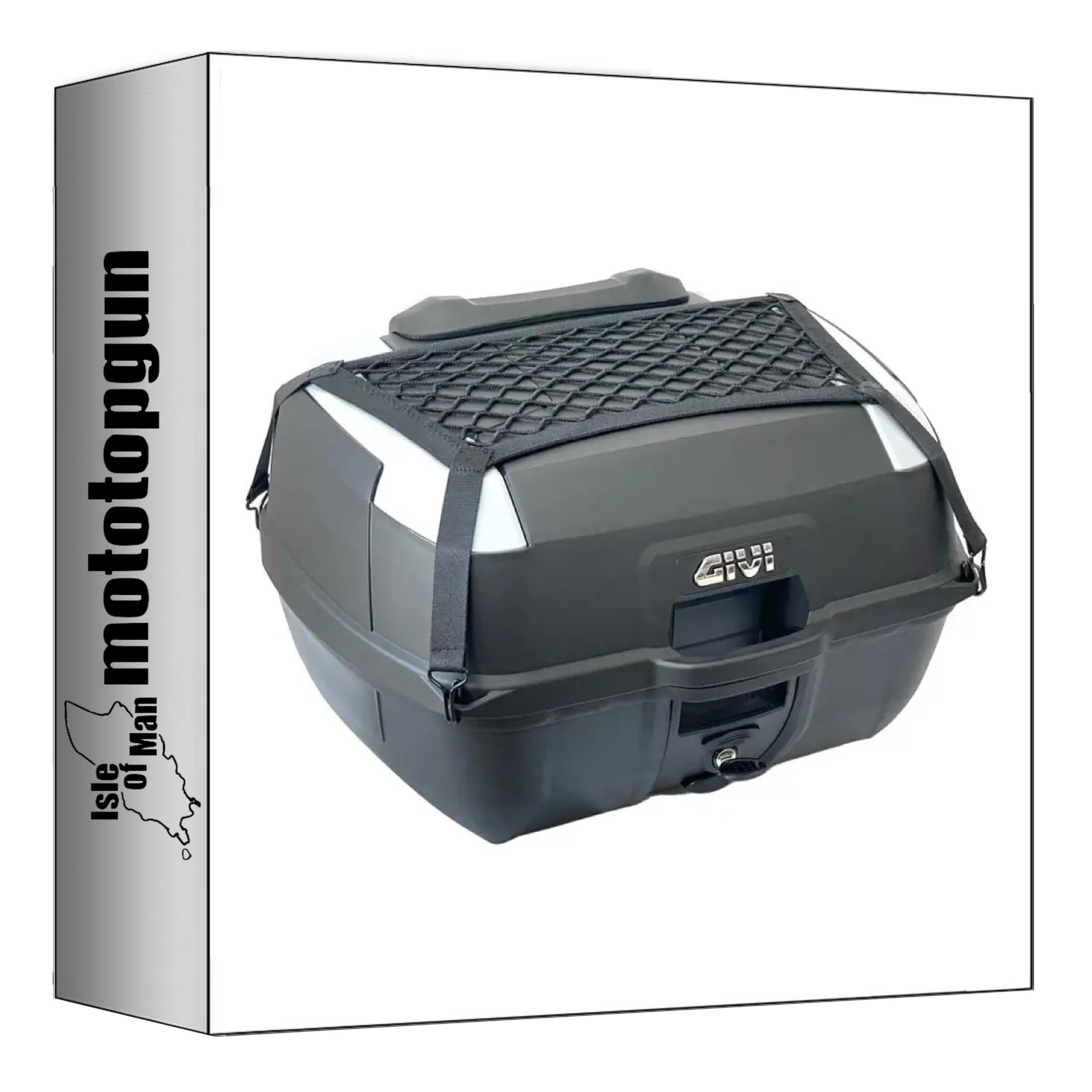 Top case Givi B45+ Monolock 45 lt pour ranger deux casques sur votre Hornet - 6