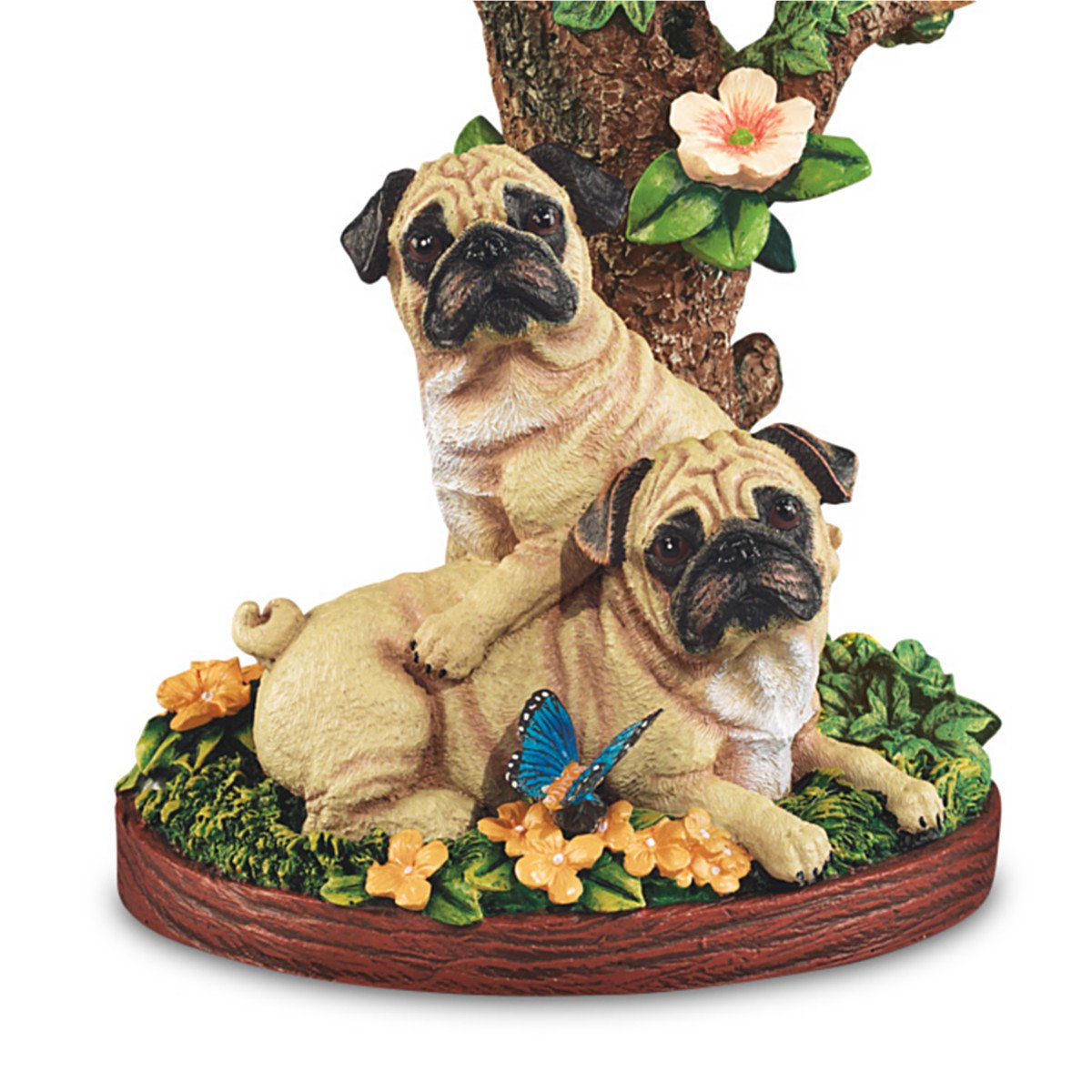 pug table lamp