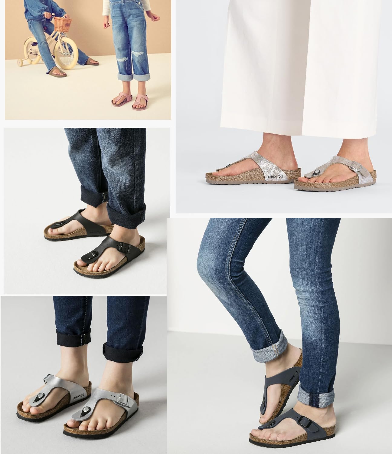 Birkenstock Kids, Gizeh, Sandalen, Schuhe, Flip-Flops, modisch, für Kinder