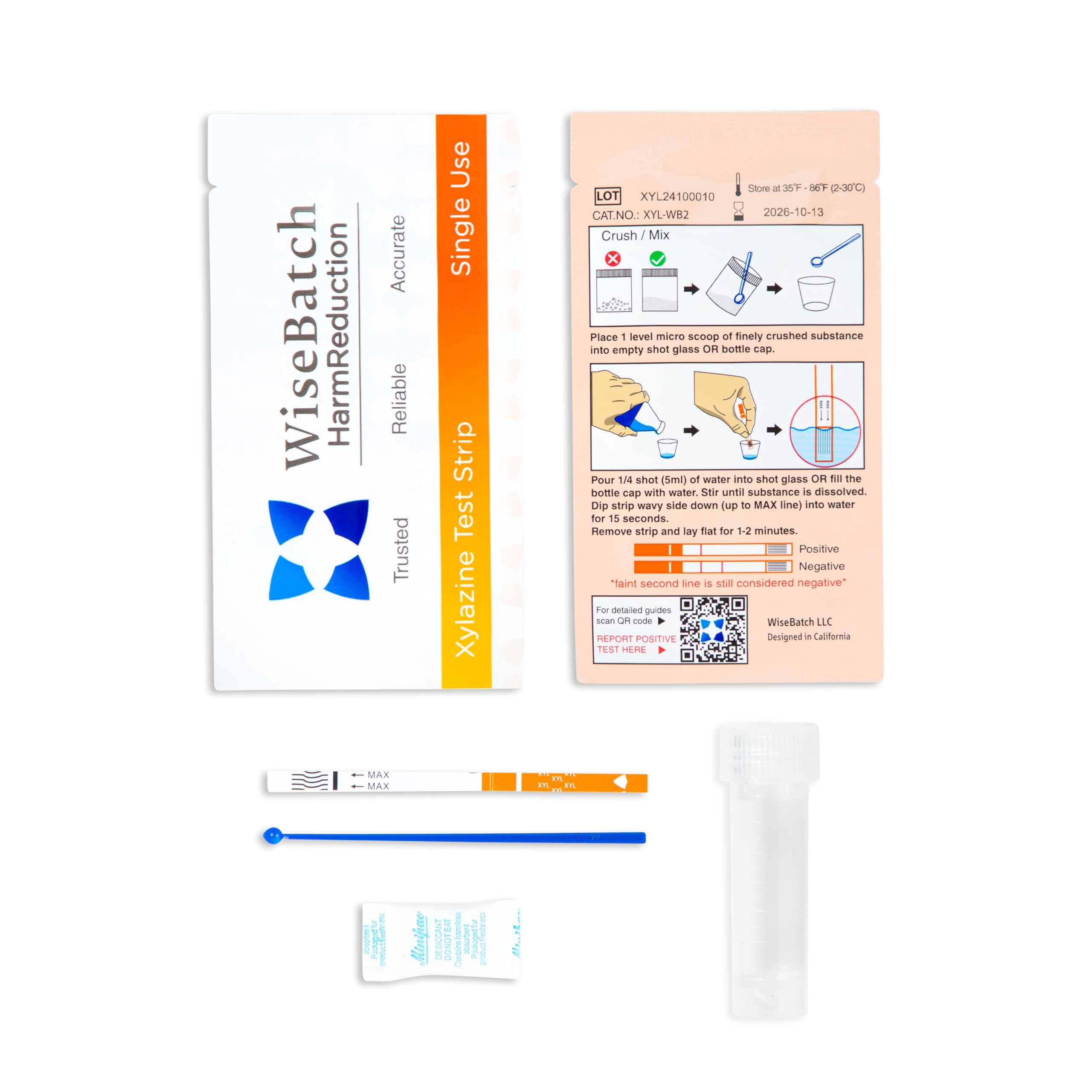 Amazon.com: NEW Xylazine Test Strip Kit w/Instructions – WiseBatch