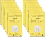 Vacuum Bags Replacement for Kenmore Canister C/Q 5055 50555 50557 50558 and Pana·sonic Type C-5 C-18 Vacuums - Premium Vacuum Cleaner Dust Bag - 12 Pack