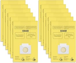Vacuum Bags Replacement for Kenmore Canister C/Q 5055 50555 50557 50558 and Pana·sonic Type C-5 C-18 Vacuums - Premium Vacuum Cleaner Dust Bag - 12 Pack