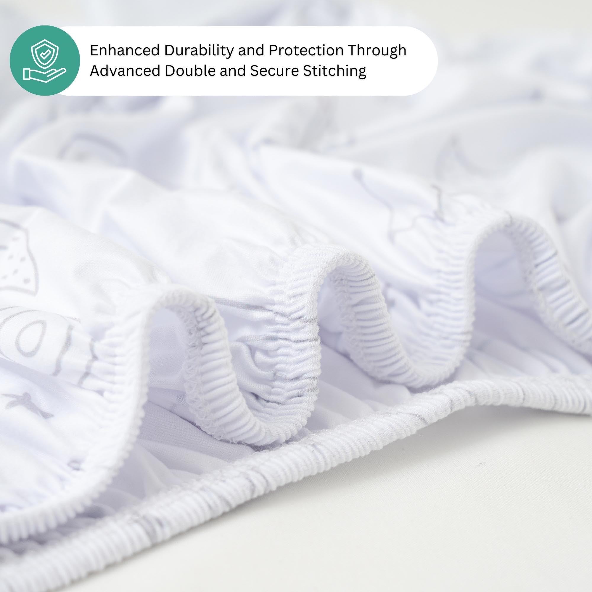 TansyPanda Lot de 3 draps de berceau pour couffin Angelbliss, Koolerthings et Koola, 83,8 x 50,8 cm, ultra doux, respirant, ajustement parfait, unisexe, garçons et filles, gris blanc (fusées