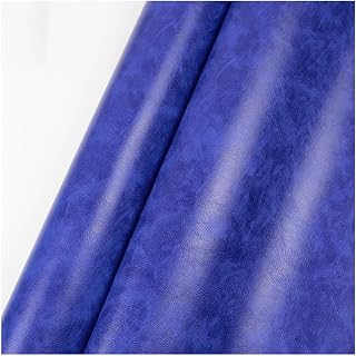 Oil Wax Leather Repair Kit Car Interior Self-Adhesive Fabric Patches for Furniture Sofas Seats Office Chairs(Blue)
