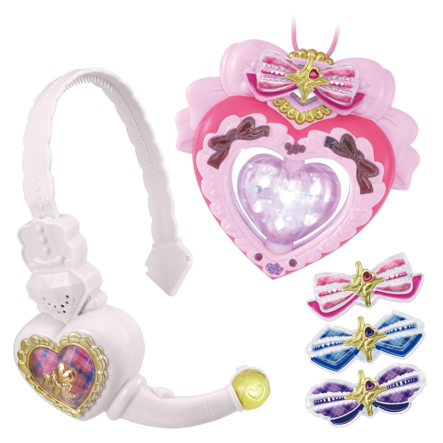 [バンダイ(BANDAI)] キミとアイドルプリキュア♪ キミとアイドルプリキュア♪アイドルハートブローチ&アイドルハートインカムセット