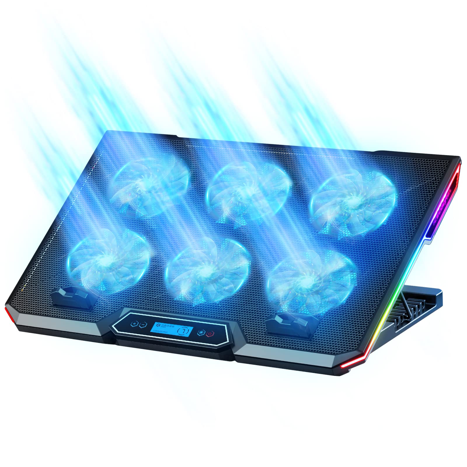Buy ICE COOREL Gaming Laptop Cooling Pad, Laptop Fan with RGB Lights