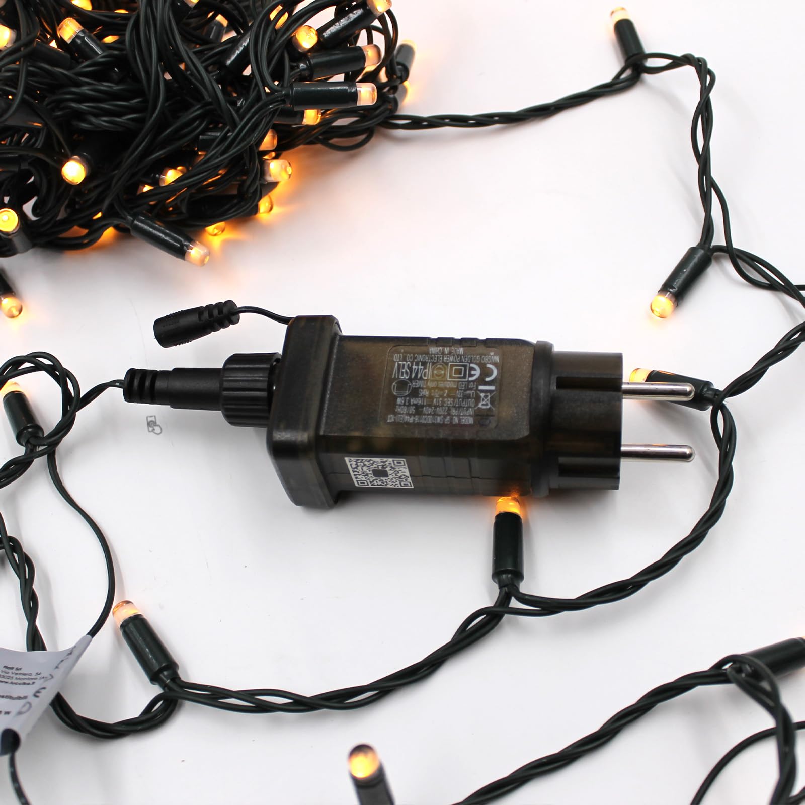 Luccika Stringa di Luci Maxi LED Smart con APP, Catena Luminosa Dimmerabile in 3 Tonalità di bianco caldo, Giochi di Luce con Musica, Timer, Memoria, IP44, Interno Esterno (25 Metri - 250 Maxi Led)