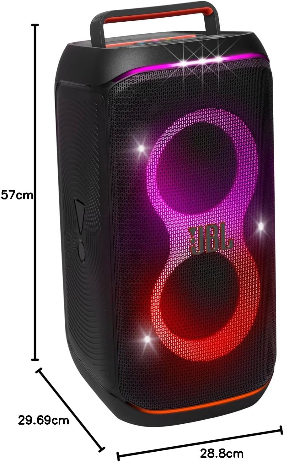 Revisão Jbl Partybox Club 120: Boombox Portátil Com Luz Led 12 71Nn Wvjjtl. Ac Sl1500