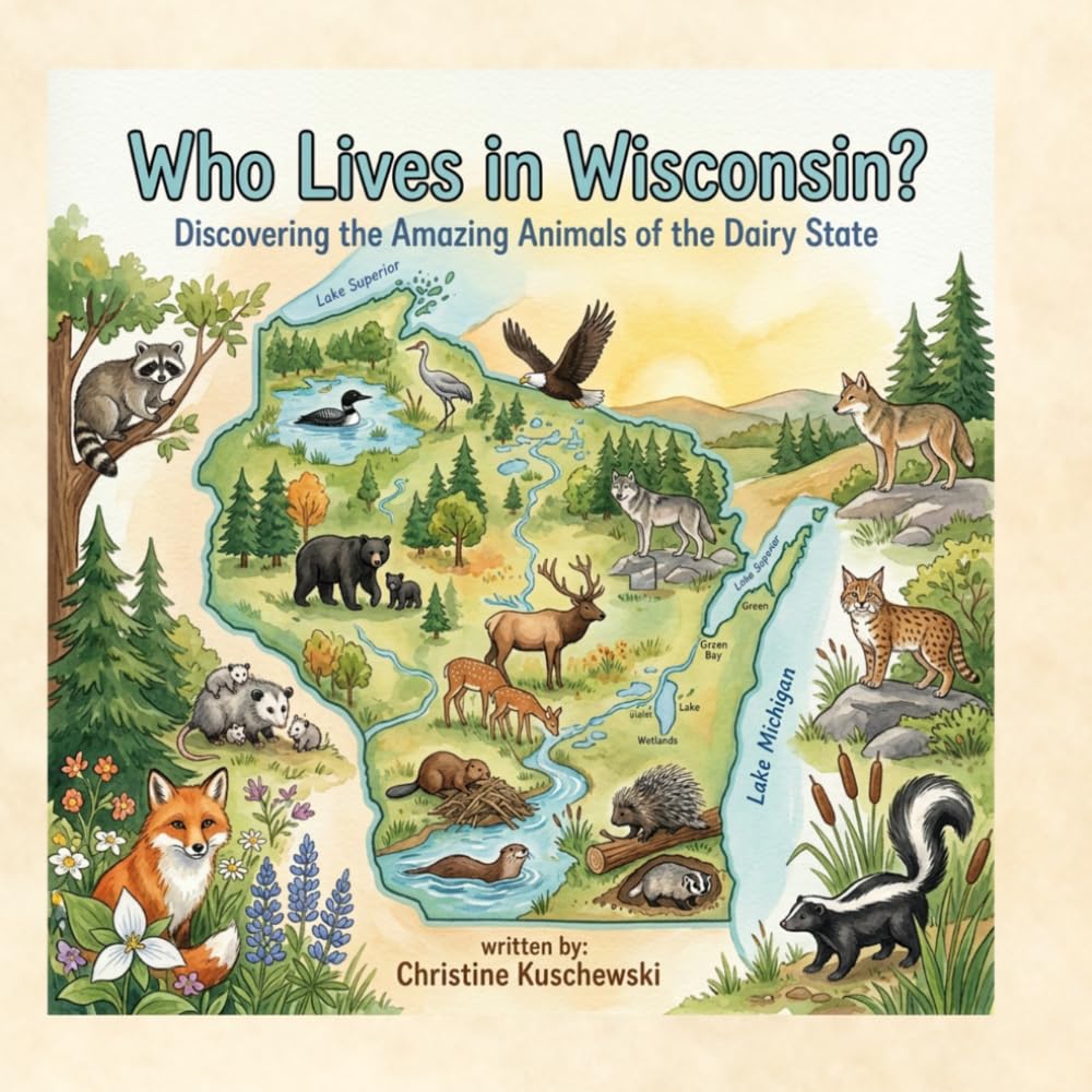 Who Lives in Wisconsin? Discovering the Amazing Animals of the Dairy State (Who lives in...? Nature Series)