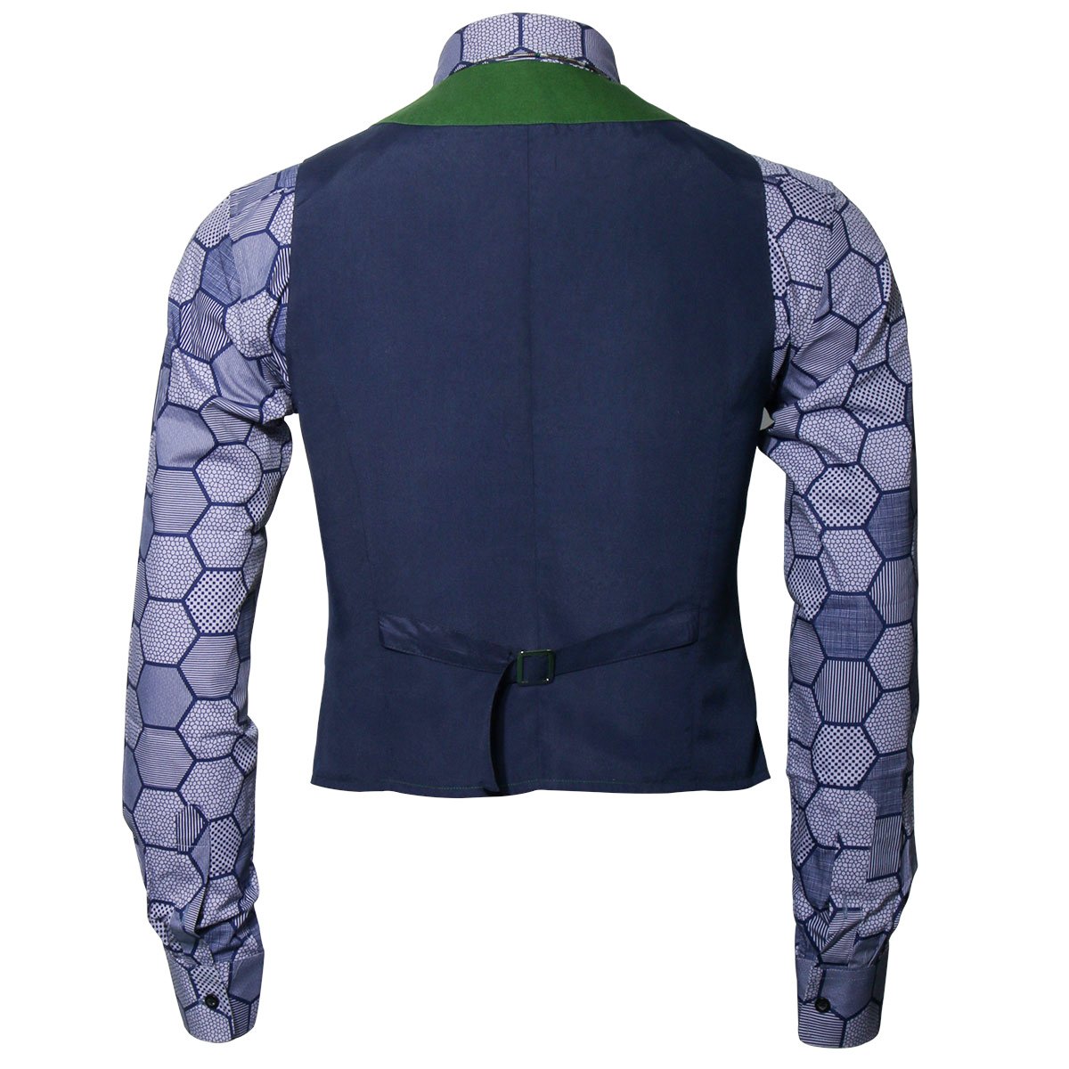 Joker Traje Completo para Disfraces, Joker Camisa, Chaleco, Corbata de Payaso Para Halloween, Cosplay, Navidad