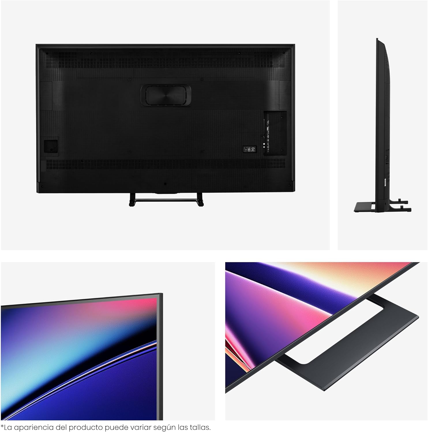 Hisense 55E8Q – Mini LED Smart TV, Quantum Dot, 144Hz, Subwoofer Integrado, Dolby Vision IQ & Dolby Atmos, Full Array Local Dimming, Procesador Hi-View Engine 13
