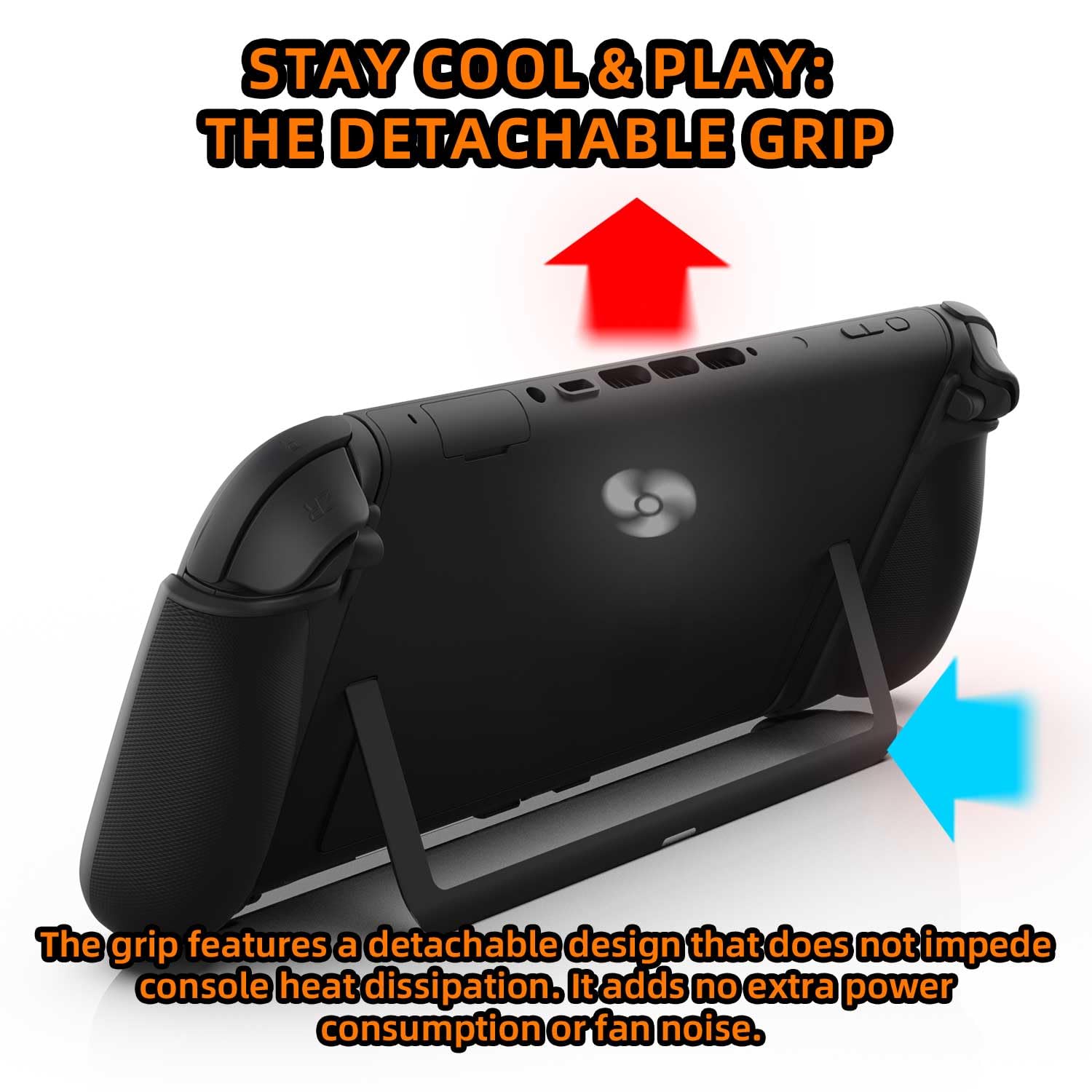 IFYOO NexGrip Ergonomisches Griffset für Nintendo Switch 2 Joycons, Griffhülle Kompatibel mit Joy Con 2 Controller, kompatibel mit Switch 2 Joycon, Switch 2 Zubehör – Schwarz