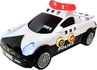 おしゃべりパトカー しゃべる 光る 鳴る パトカー おもちゃ 警察車両 男の子 かっこいい 車 子ども サイレン (1個)