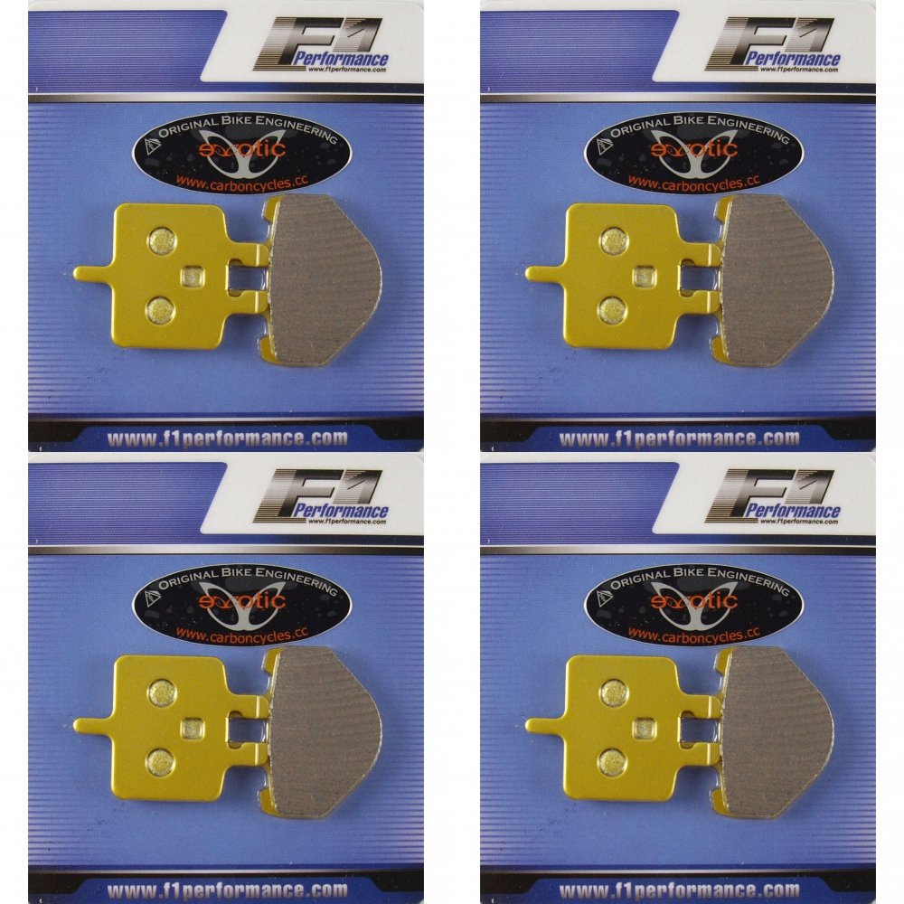 4 Pairs /8Pads F1 Grimeca System 7 Sintered Disc Brake Pads Down Hill, Bicycle