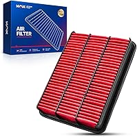 Vista 11 de KAX Filtro de aire para motor premium, GAF020 (CA10159) Reemplazo para Toyota Prius Base 1.5L L4 Eléctrico/Gasolina 2004 2005 2006 2007 2008 2009