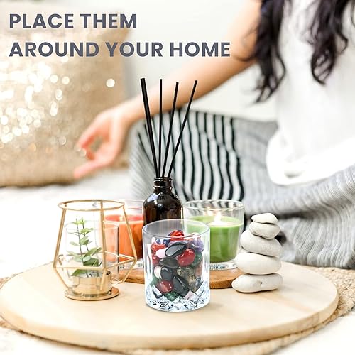 Miniatura 6 de Cristal curativo pulido de 12 libra de amatista púrpura pulida, ideal para decoración del hogar, acuario y proyectos de manualidades