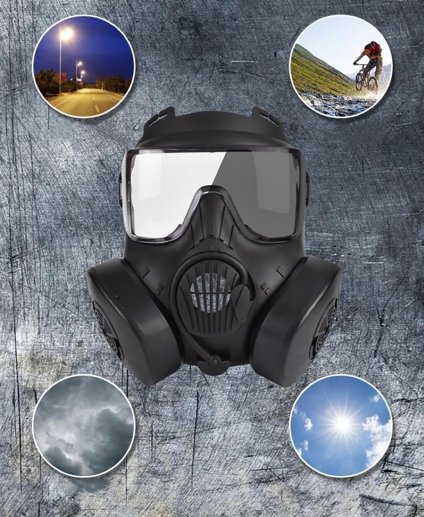 M50 gas mask full face goggles toxic skull gas mask Cosplay Halloween clothing accessories no gas protection function