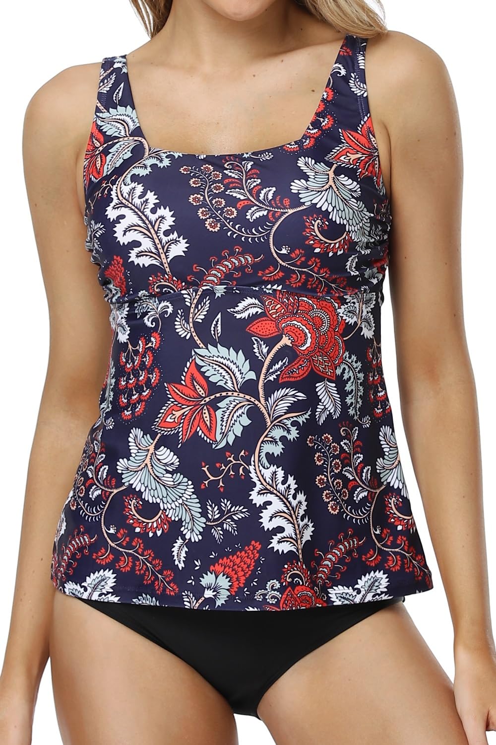 Tankini deux pièces femme contrôle du ventre PERONA avec bas - 7