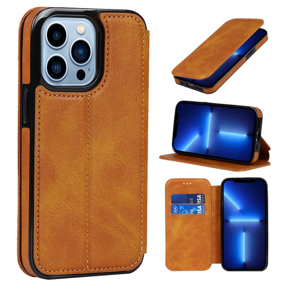 Housse iPhone 12 Mini portefeuille kaki la solution contre les rayures