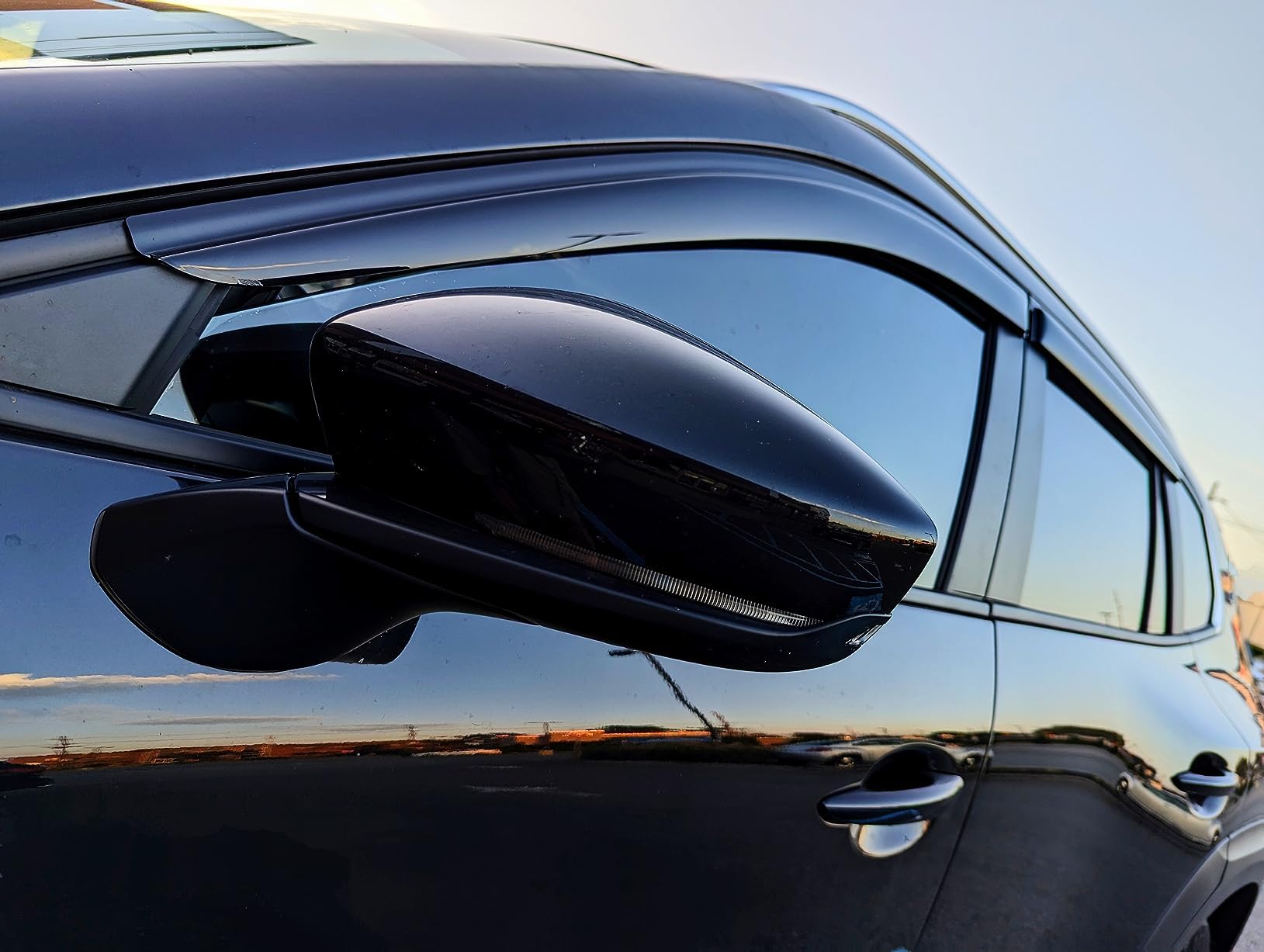 2023-2026 Tape-On Rain Guards for Mazda CX-50 Side Window Visor