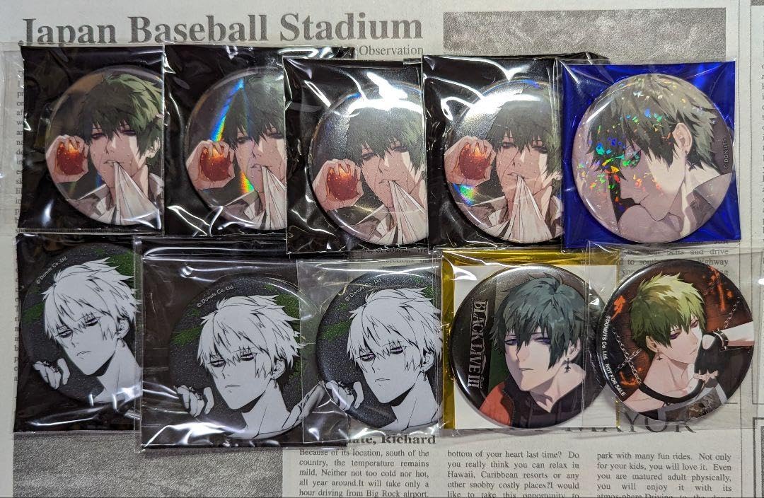 Amazon.co.jp: ブラスタ ヒース 缶バッジ カウントダウン agf ブラライ  