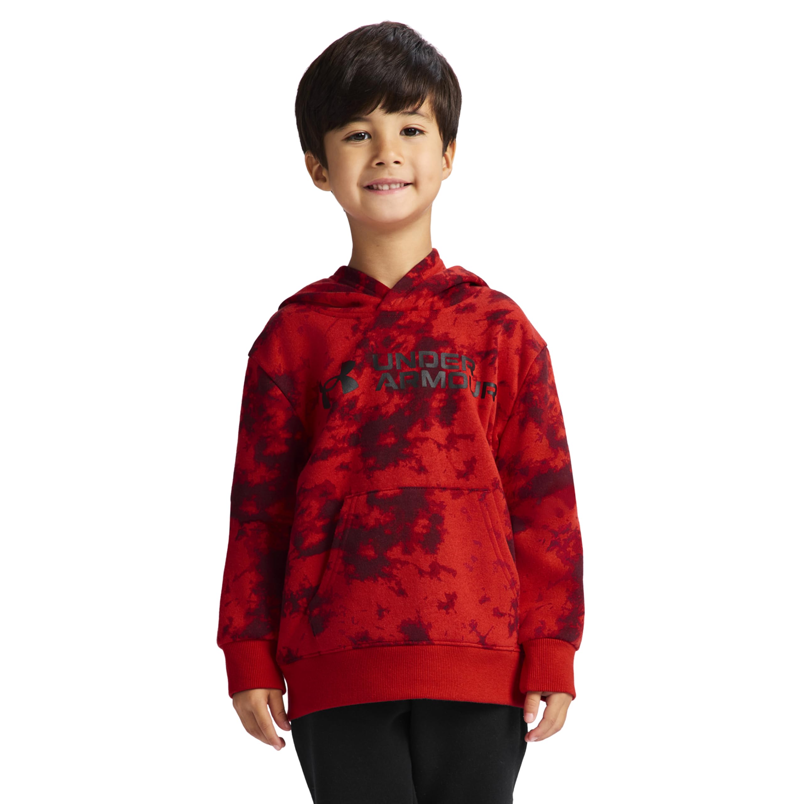 Under Armour Boys' 2-Piece Pullover Hoodie Sweatshirt and Fleece Pants Set