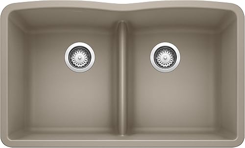 Blanco Diamond bajo cubierta con división doble de baja altura, 442072