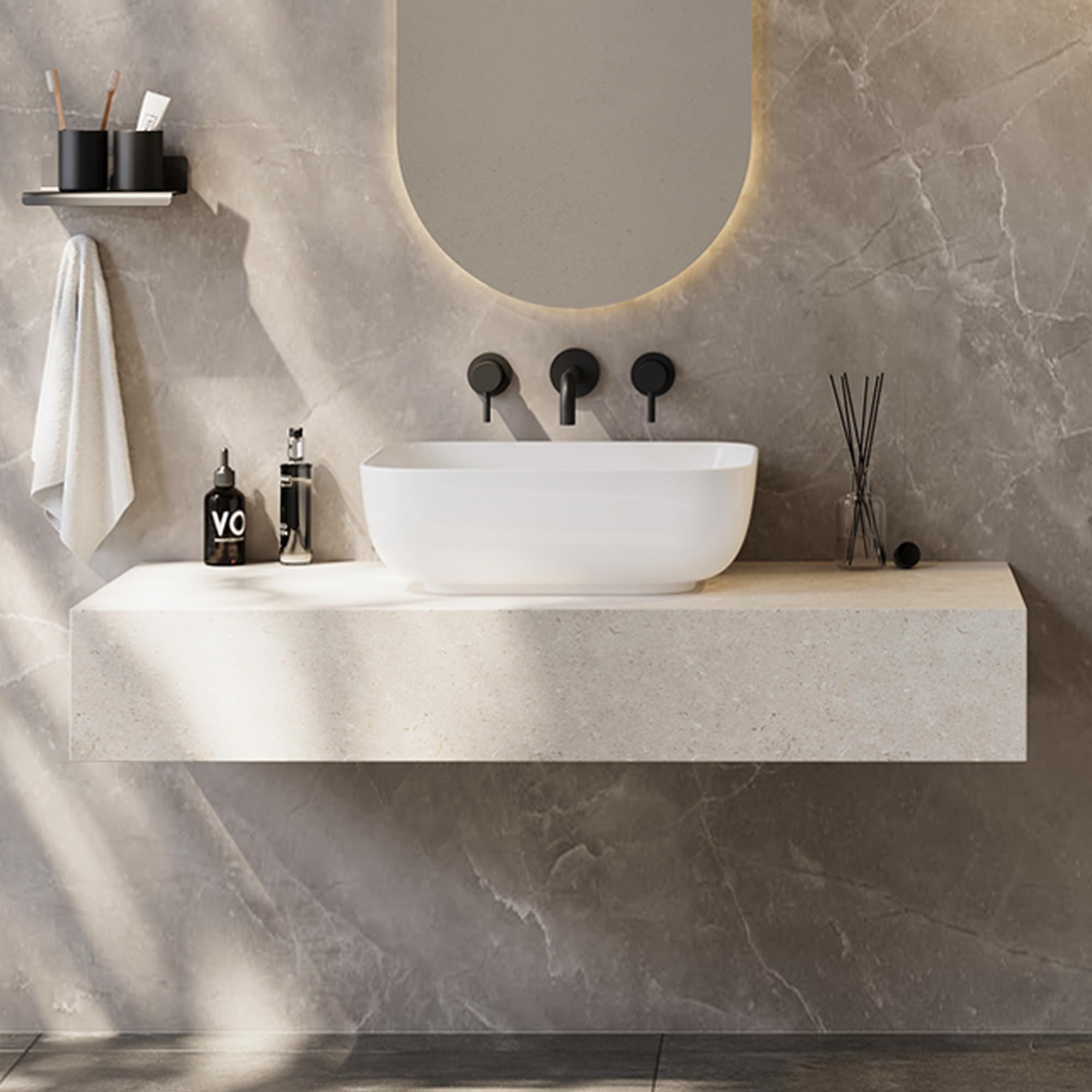 Przeszklona porcelanowa umywalka ceramiczna umywalka łazienkowa 400 x 300 x 130 mm konstrukcja wpuszczana wykończenie na wysoki połysk idealna na blaty toaletkowe i elegancka dekoracja domu