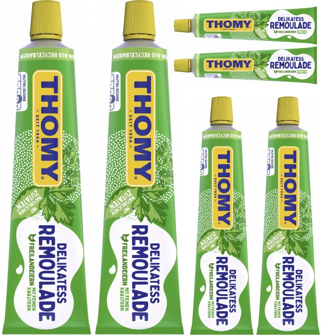Mit Pufai Grocery, Thomy Remoulade mit feinen Kräutern Mayonnaise 200 milimeter x 6 STÜCK