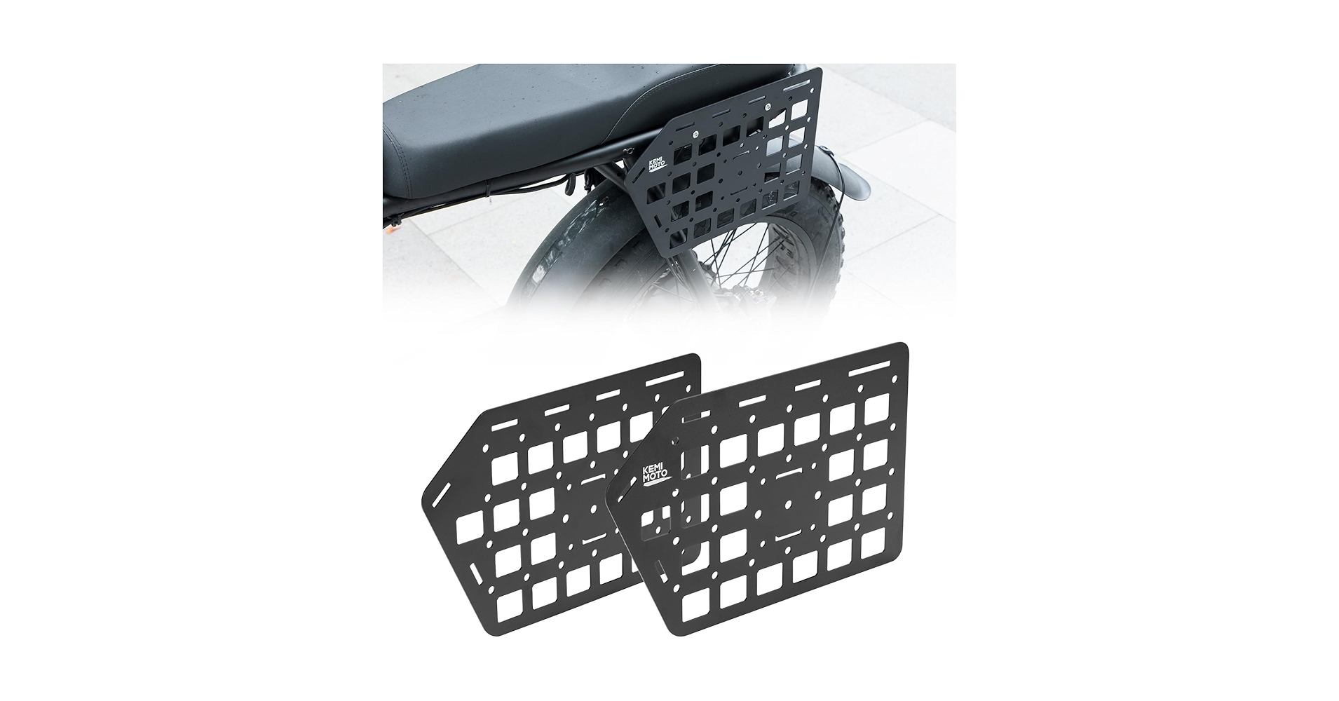 Ciamo side rack 700×240×720-730 Amazon.com: KEMIMOTO Motorcycle Side Racks Saddlebag Carrier