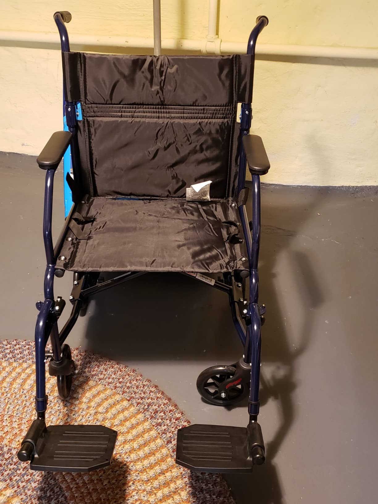 17/mo Finance Carex Transport Wheelchair With 19 inch Seat Folding