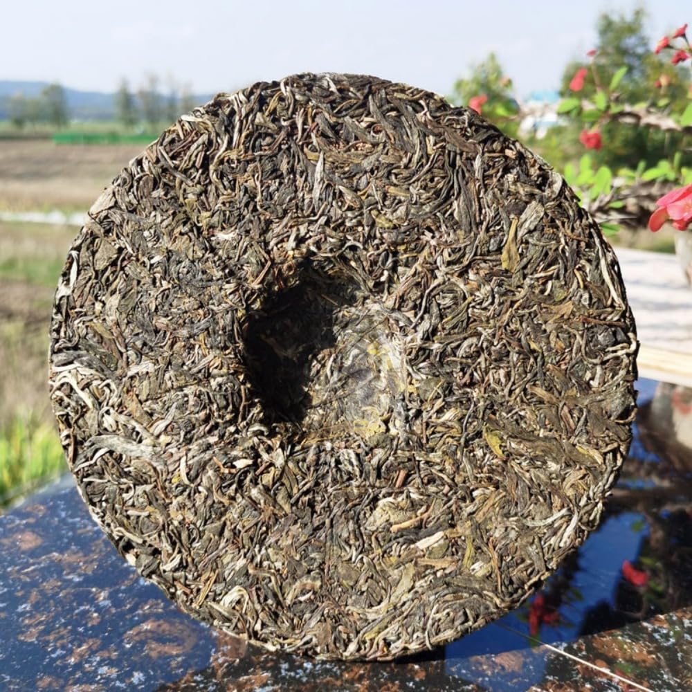 Yunnan Naka Té Del Árbol Antiguo 357g Fuerte Encanto Montañoso Primera Primavera Puerh Pastel De Té Crudo