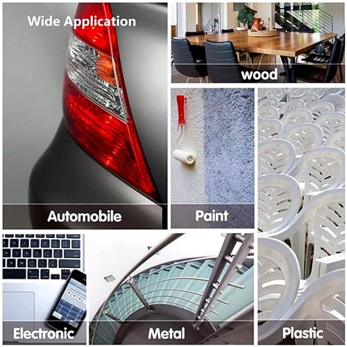 Miniatura 2 de Discos de lija de 5 pulgadas con gancho y bucle con 100 discos de lija de 5 pulgadas, accesorios para amoladora angular con [2 piezas] 5/8-11 hilos