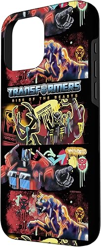 Vista 50 de Funda para iPhone 12/12 Pro Transformers: Rise of the Beasts Epic Graffiti Battle Panels