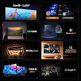 Metz TV 40 Pulgadas Smart TV, Televisor 40” QLED, HDR10, Dolby Audio, Chromecast Integrado, WiFi, Bluetooth 5.1, HDMI 2.1, DVB-T2/S2/C, Ci+, 40MQH7000Y (Modelo 2026) - 2