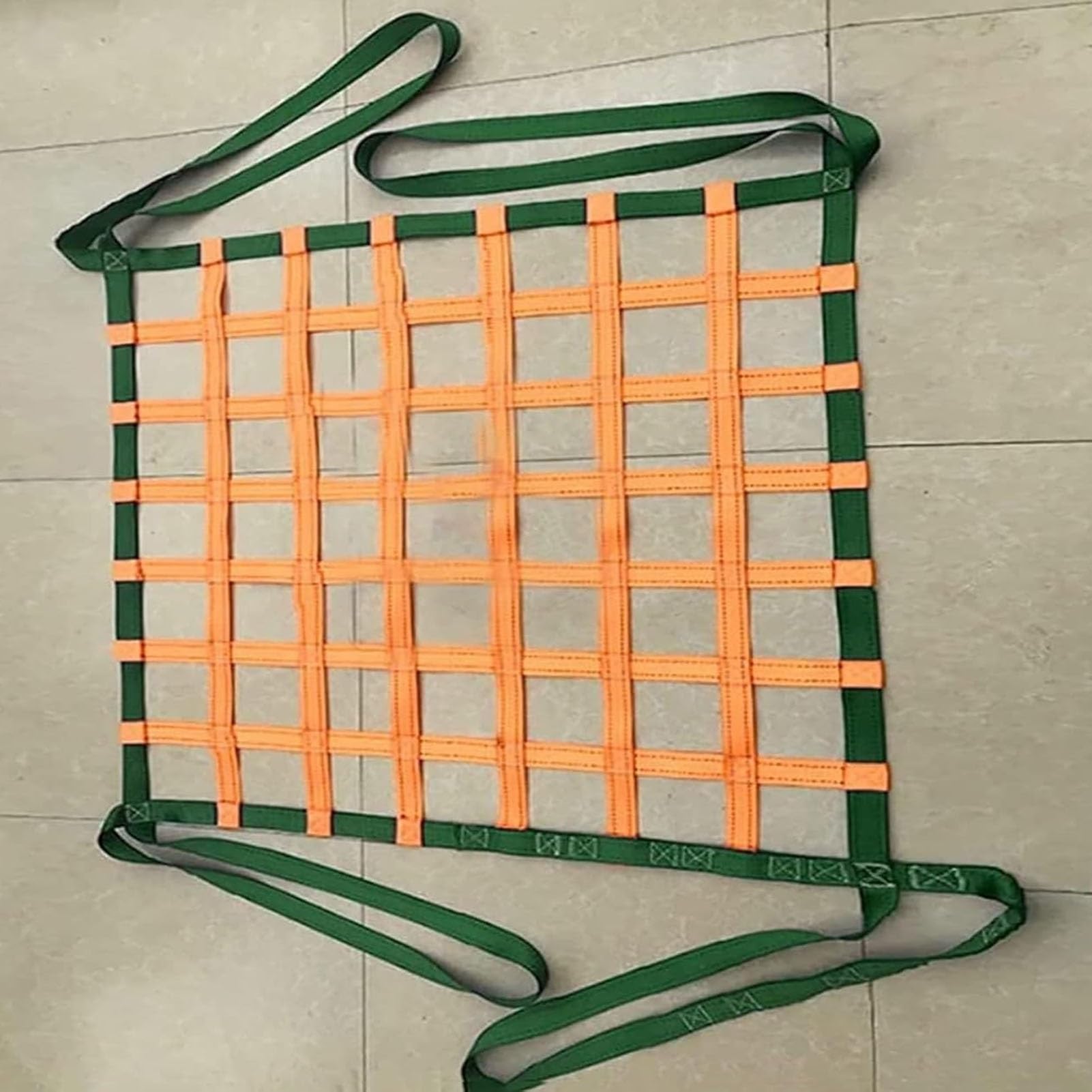 Filet de levage en nylon plat résistant pour chargement de camion
