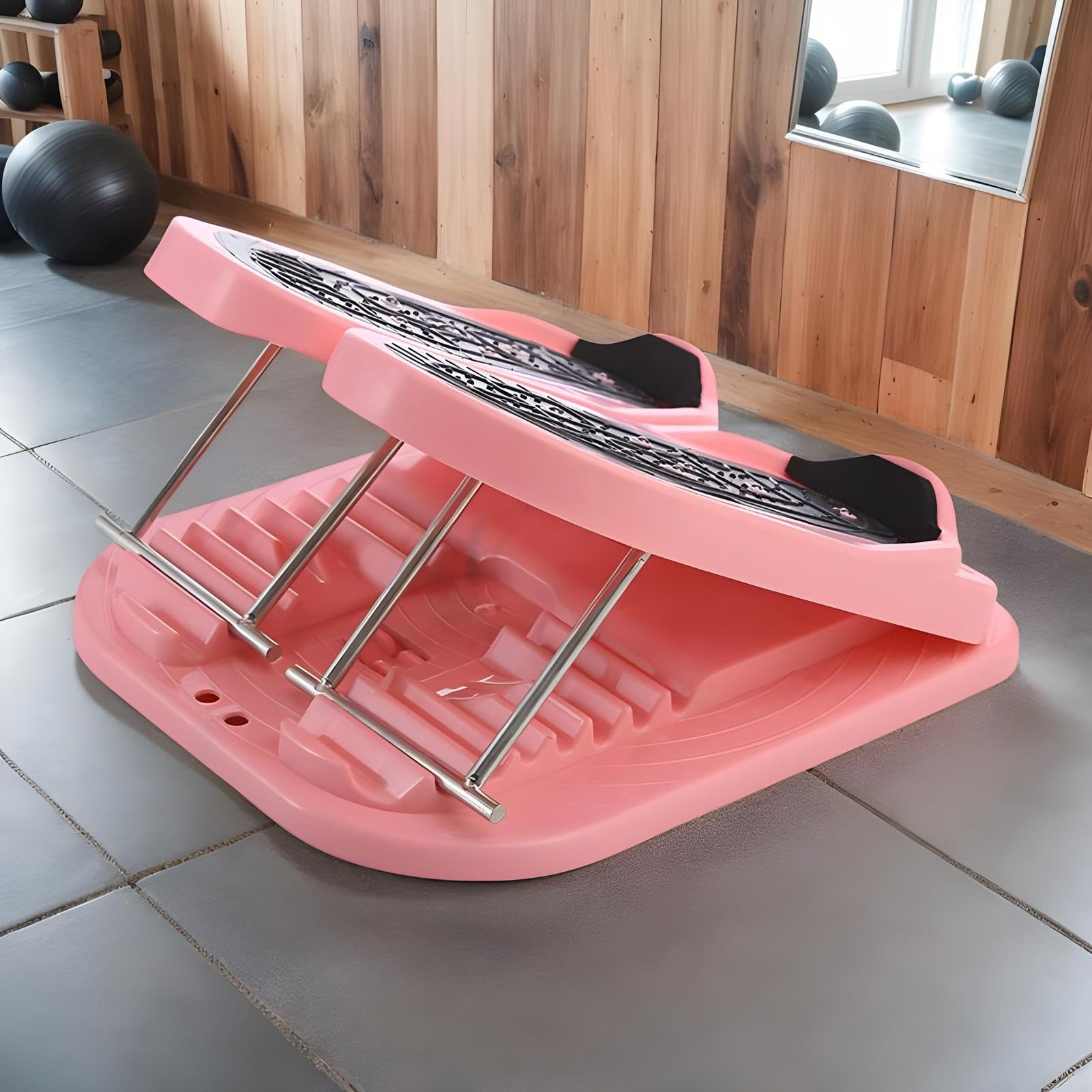 Calf Stretcher, przenośny stepper, 35 x 30 cm, do domu, na siłownię, jogę, biuro, trening nóg, pięty i stóp