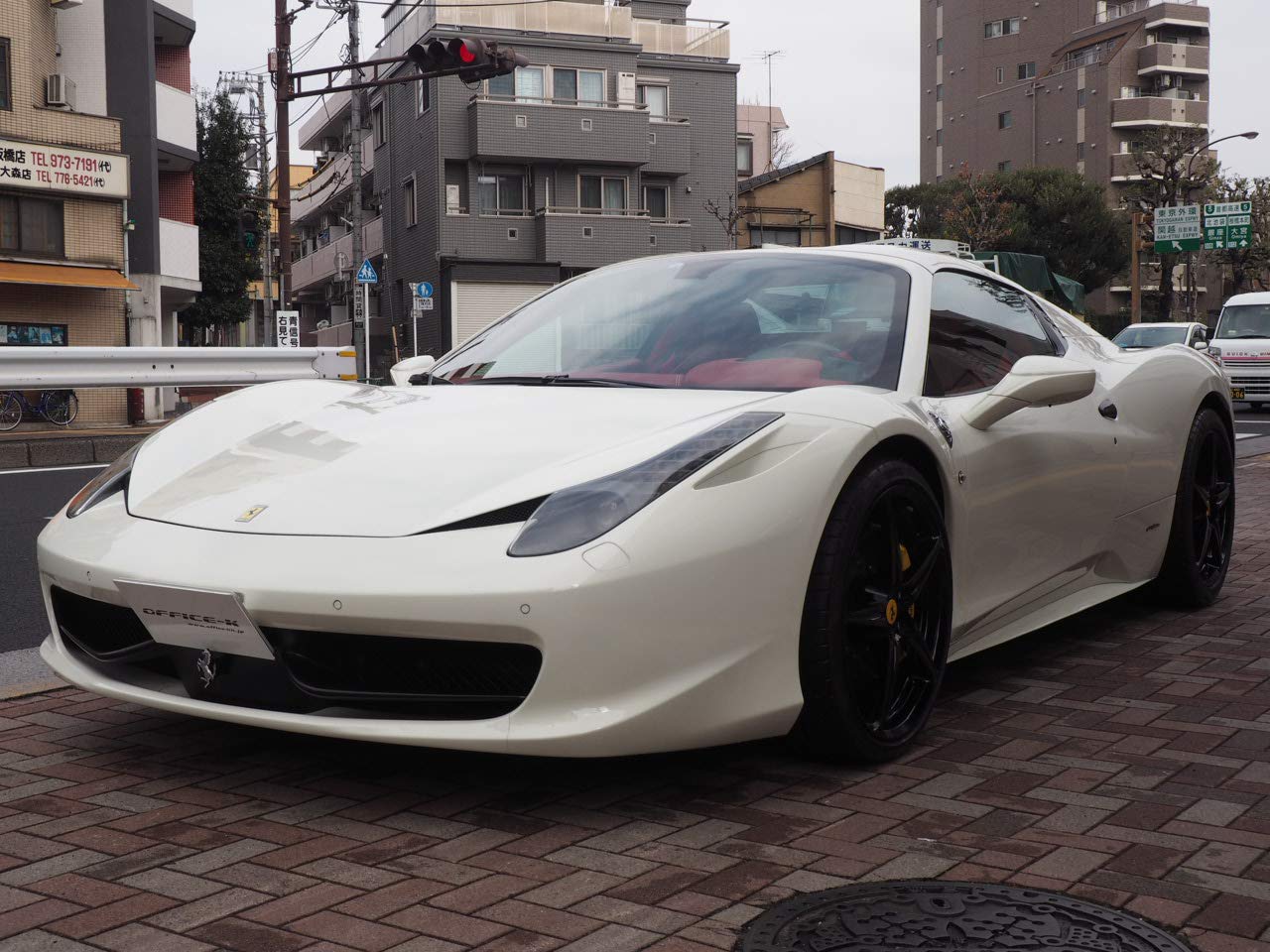 Amazon.co.jp: OFFICE-K OFK Ferrari 458 イタリア フロント