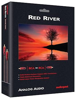 Amazon.com: AudioQuest - Red River (RCA, 1.0m) : Electronics