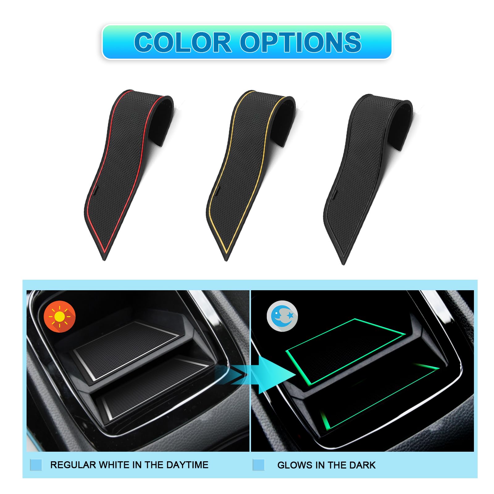 CDEFG Compatibile con Jeep Avenger 2023 2024 2025 2026, Tappetino Antiscivolo Antipolvere Antigraffio Tappetini in Gomma Portabicchieri Auto Avenger EV Hybrid 2023 Accessori (Nero)
