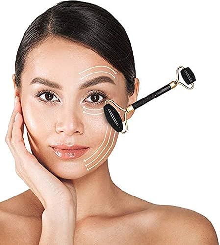 Select Your Face Roller, Two Stone, Gold Plated, Healing Stones, Massage Tool, Beauty Product, Healthy Living, Skin Care, Handcrafted Tool (CHPR)