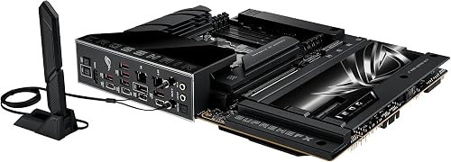 ASUS ROG Crosshair X870E Hero AMD ATX Motherboard, 18+2+2 Power Stages, DDR5, PCIe 5.0 Next-Gen GPU Support, Five M.2, Wi-Fi 7, USB4, AI Overclocking - 9