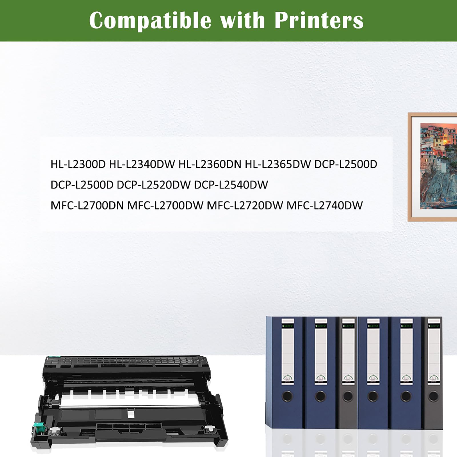 Tambor Dr2300 Logic-Seek Toner Kompatibel Für Brother TN-2320 XL HL-L2340DW HL Tambor Brother Dcp 7065 Dn