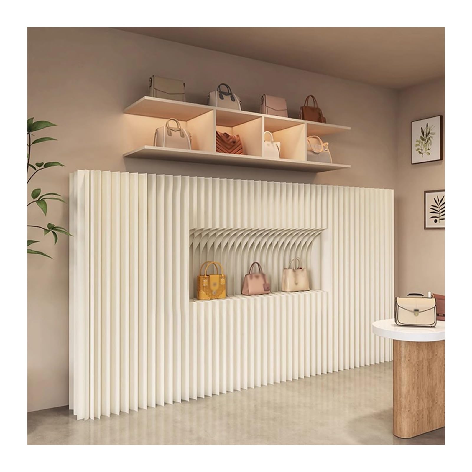 Divisori per ambienti, Parete divisoria for ufficio, studio, caffetteria(3x2.4m/9.84x7.87ft)