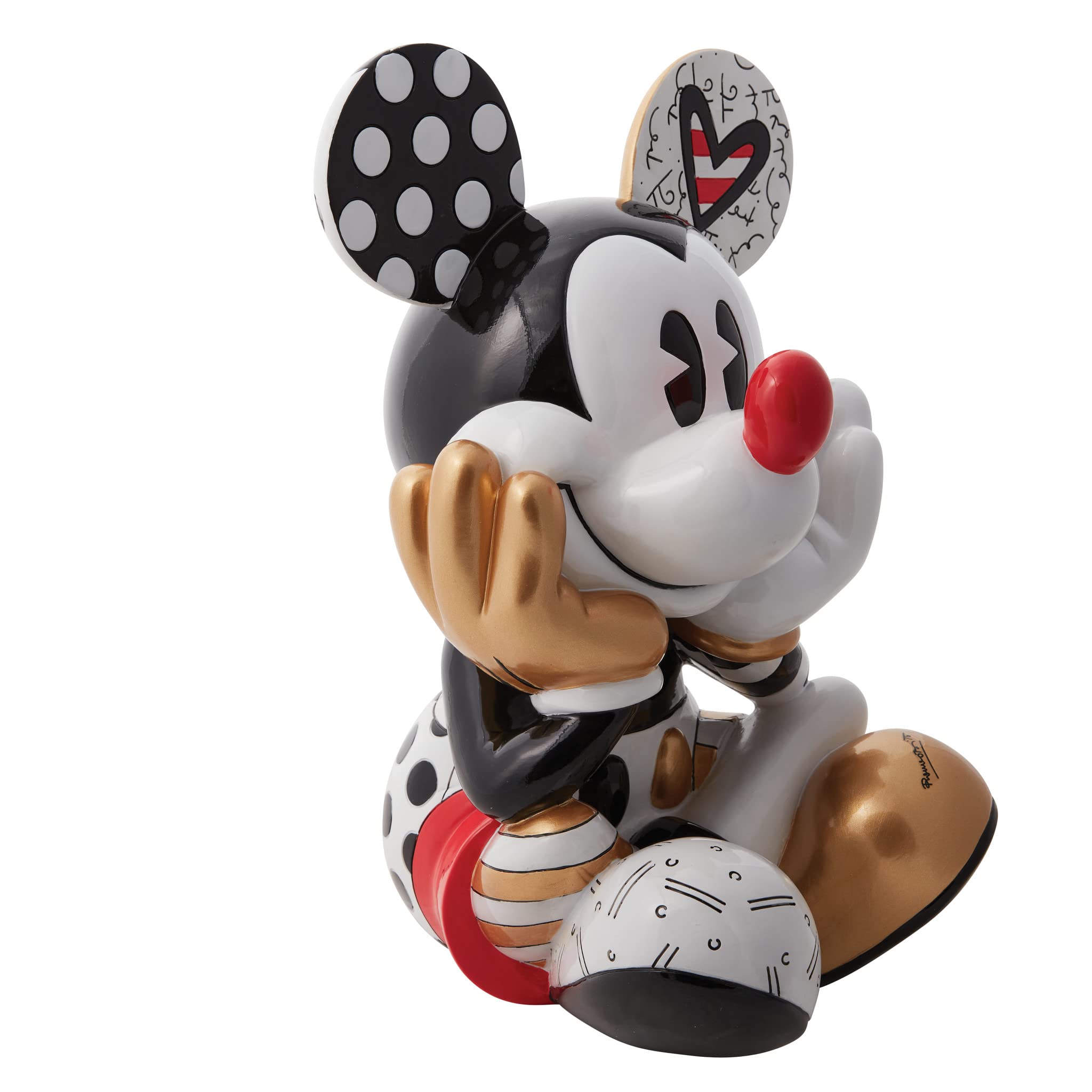 Amazon.co.jp: Disney by Britto ミッキーシッティングミダス
