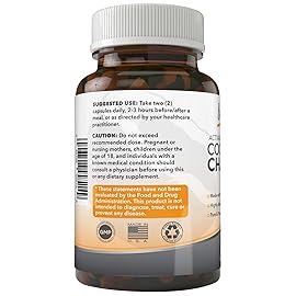 PURELY beneficial Activated Coconut Charcoal 1200mg, 180 Capsules - Pills for Digestive System, Bloating, Vegan (1bottle)