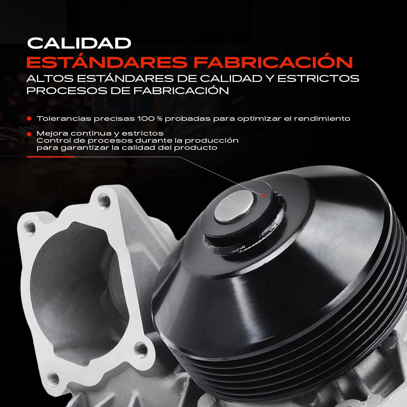 Frankberg Bomba de agua 11517807311 | Compatible con: Serie 1 Convertible E88, Serie 1 E81, Serie 5 E60, Serie 3 Coupé E92, Serie 3 Touring E91, X1 E84