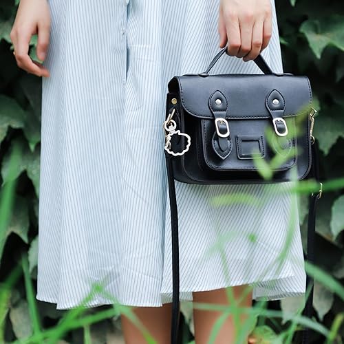 Miniatura 8 de EXCEART 10 piezas de monedero llavero carteras llaveros suministros bolso sujetador bolsa accesorios hebilla bolsa piezas llaveros llaves artesanía