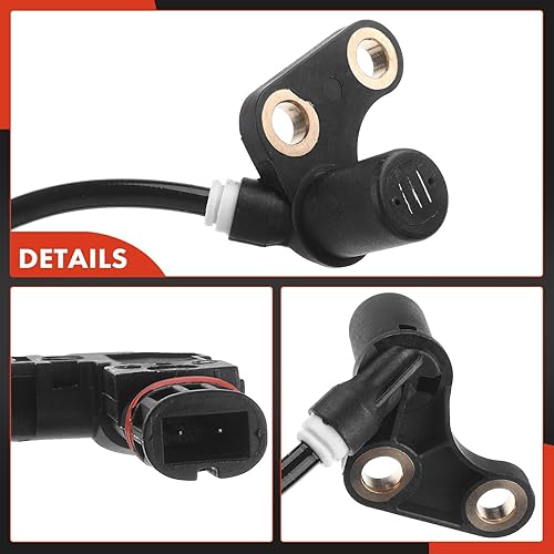 Miniatura 7 de A-Premium Sensor de velocidad de rueda ABS delantero derecho compatible con modelos Mercedes-Benz - C220 1996-1997, C230 1996-1999, C280 1996-1999,